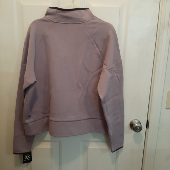 CRAZY $8's Clearance Sale!! Champion Training Jacket; XXL; Smoked Lilac; 1/4 zip - Picture 2 of 6